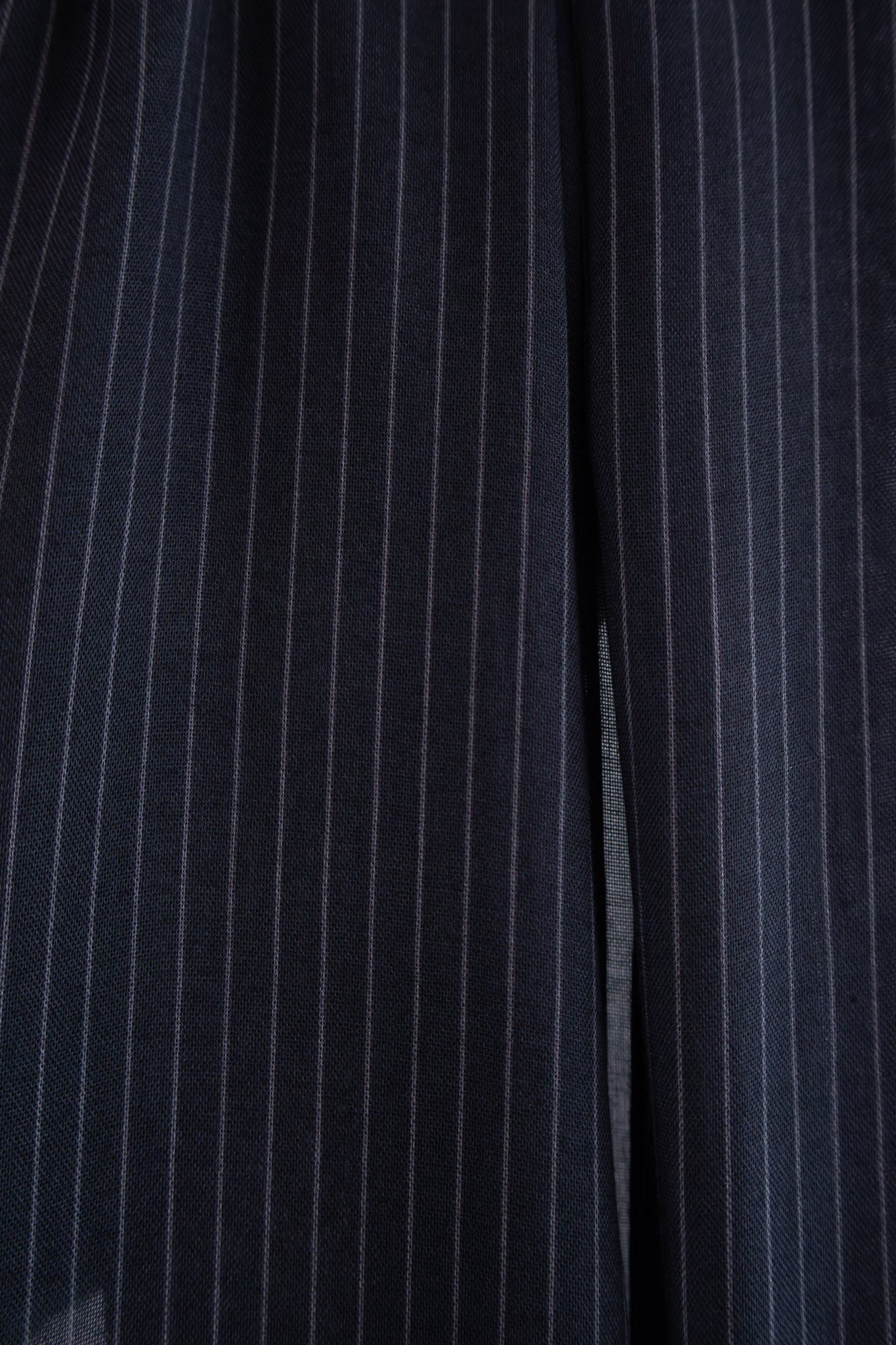 Dark Grey Pinstripe