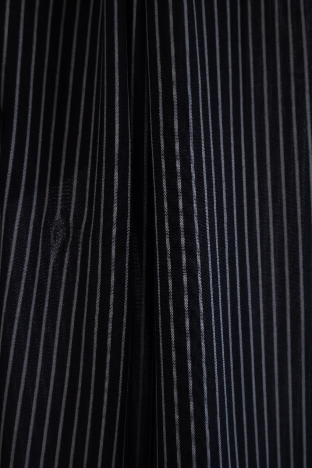 Narrow thick stripe - Black/white
