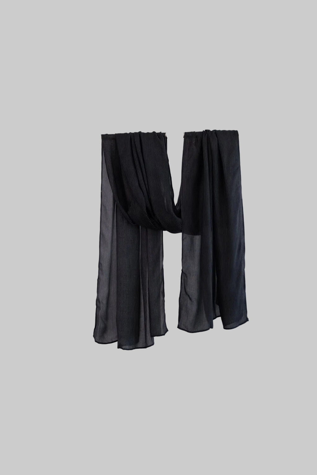 Narrow stripe - Blue grey/white