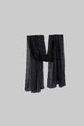 Narrow thin stripe - Black/white