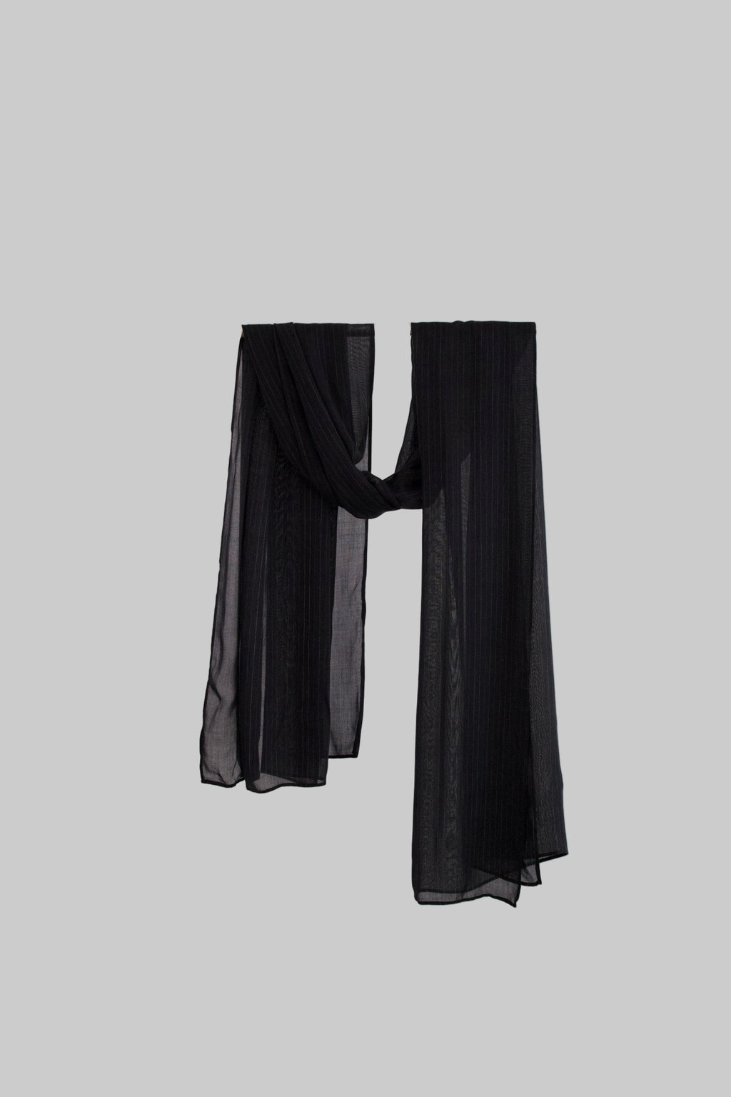 Subtle Pinstripe - Black/Grey