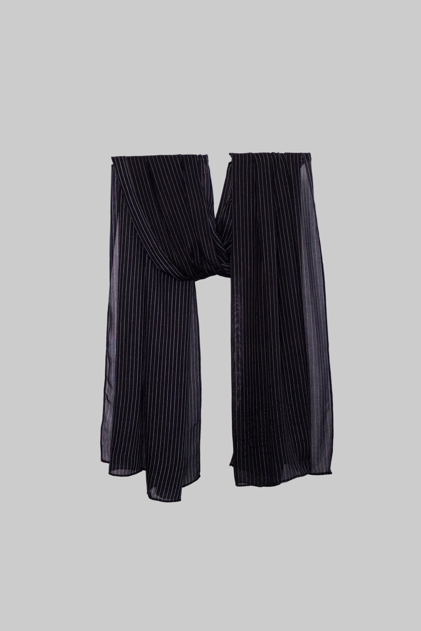 Pinstripe - Black/Cream