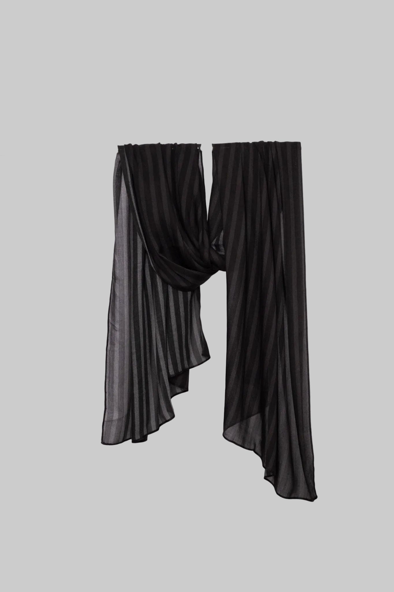 Wide Stripe - Charcoal