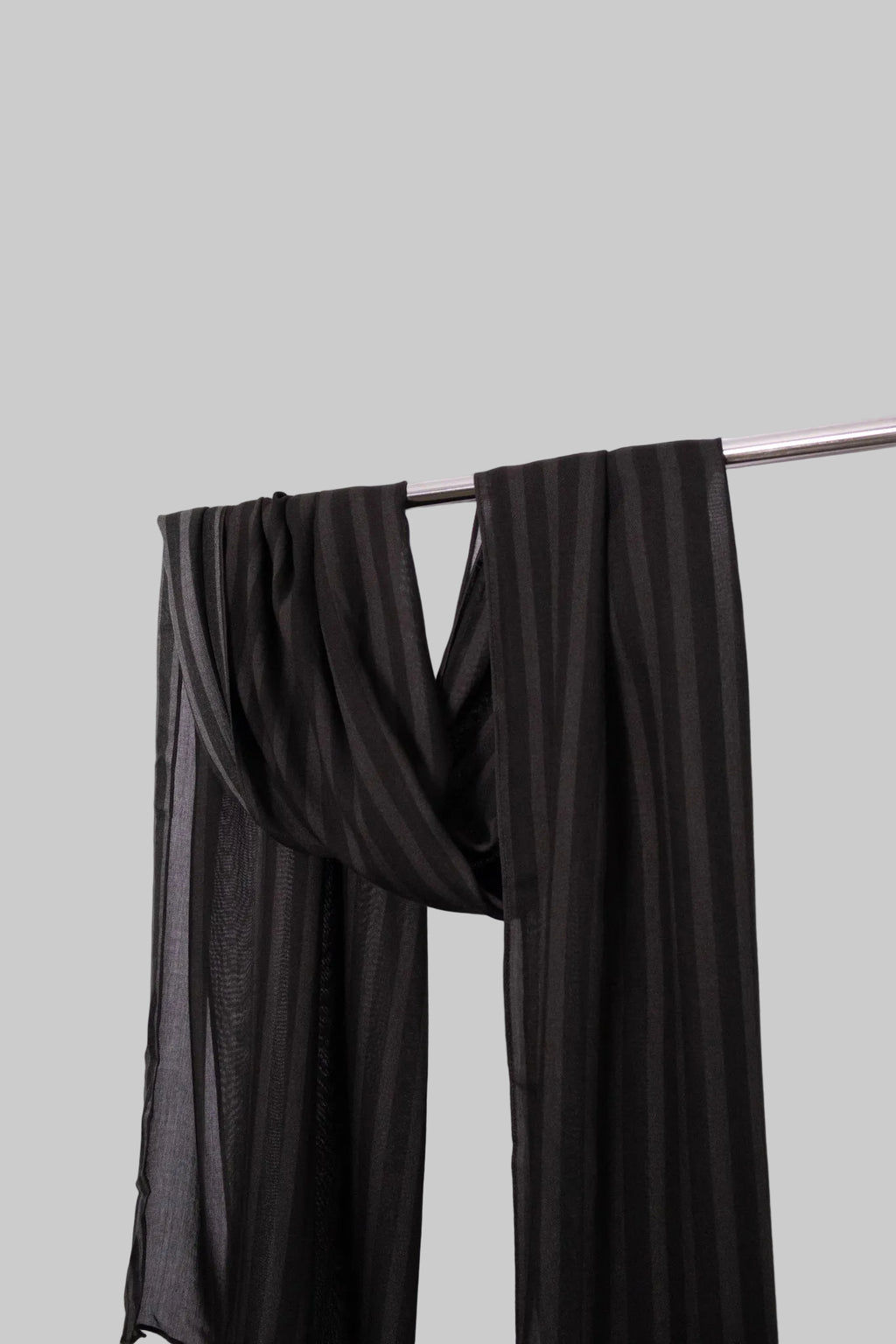 Wide Stripe - Charcoal