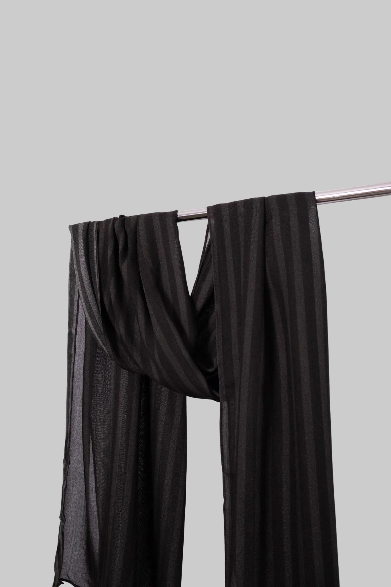 Wide Stripe - Charcoal