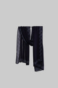 Midnight wave Border print