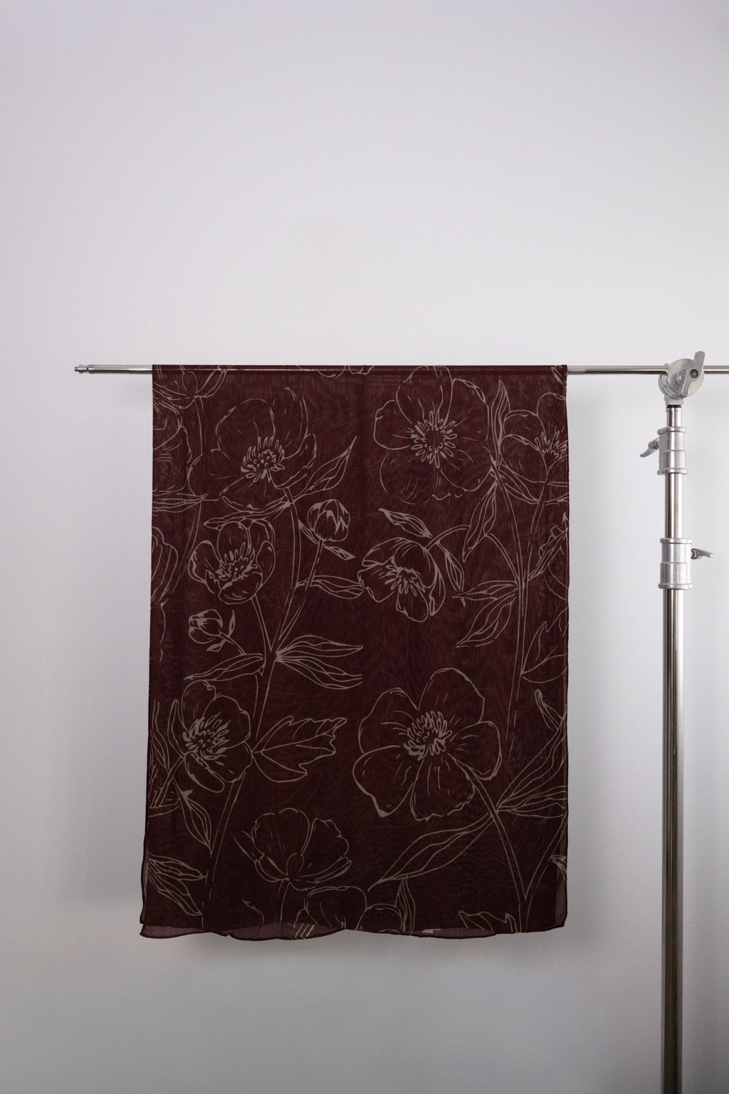 Palestine in Bloom - Burgundy/Sand
