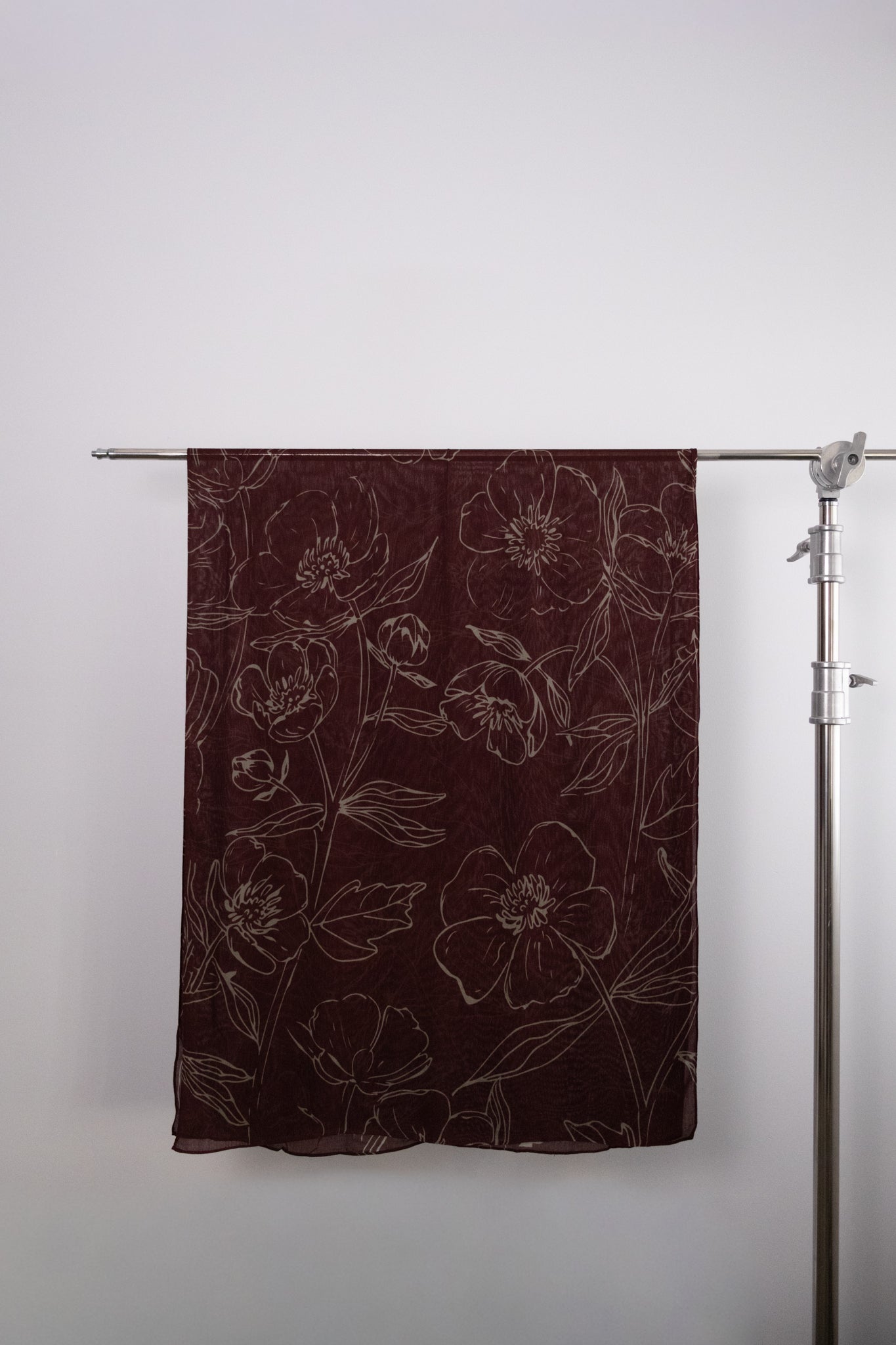 Palestine in Bloom - Burgundy/Sand