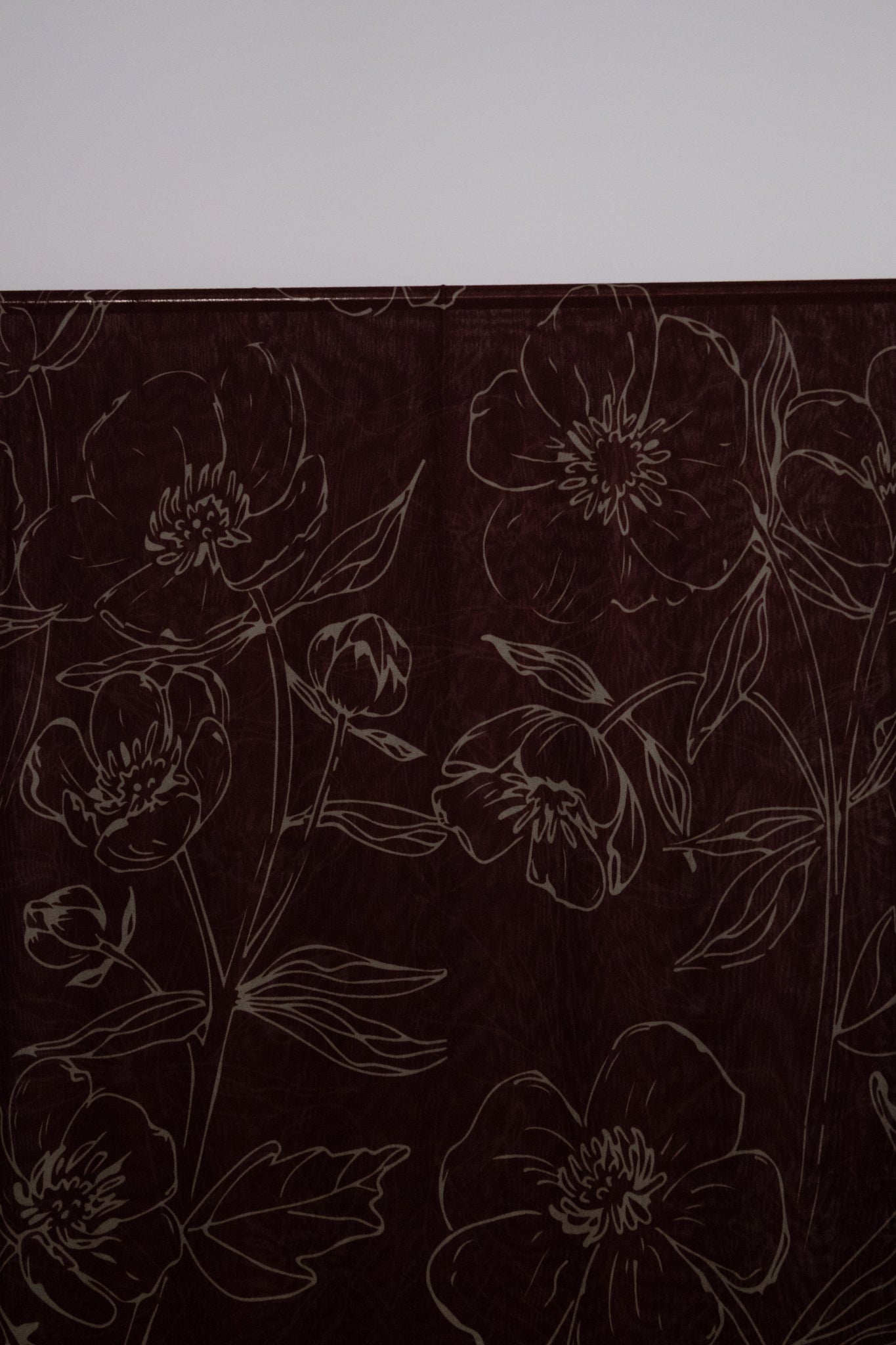 Palestine in Bloom - Burgundy/Sand