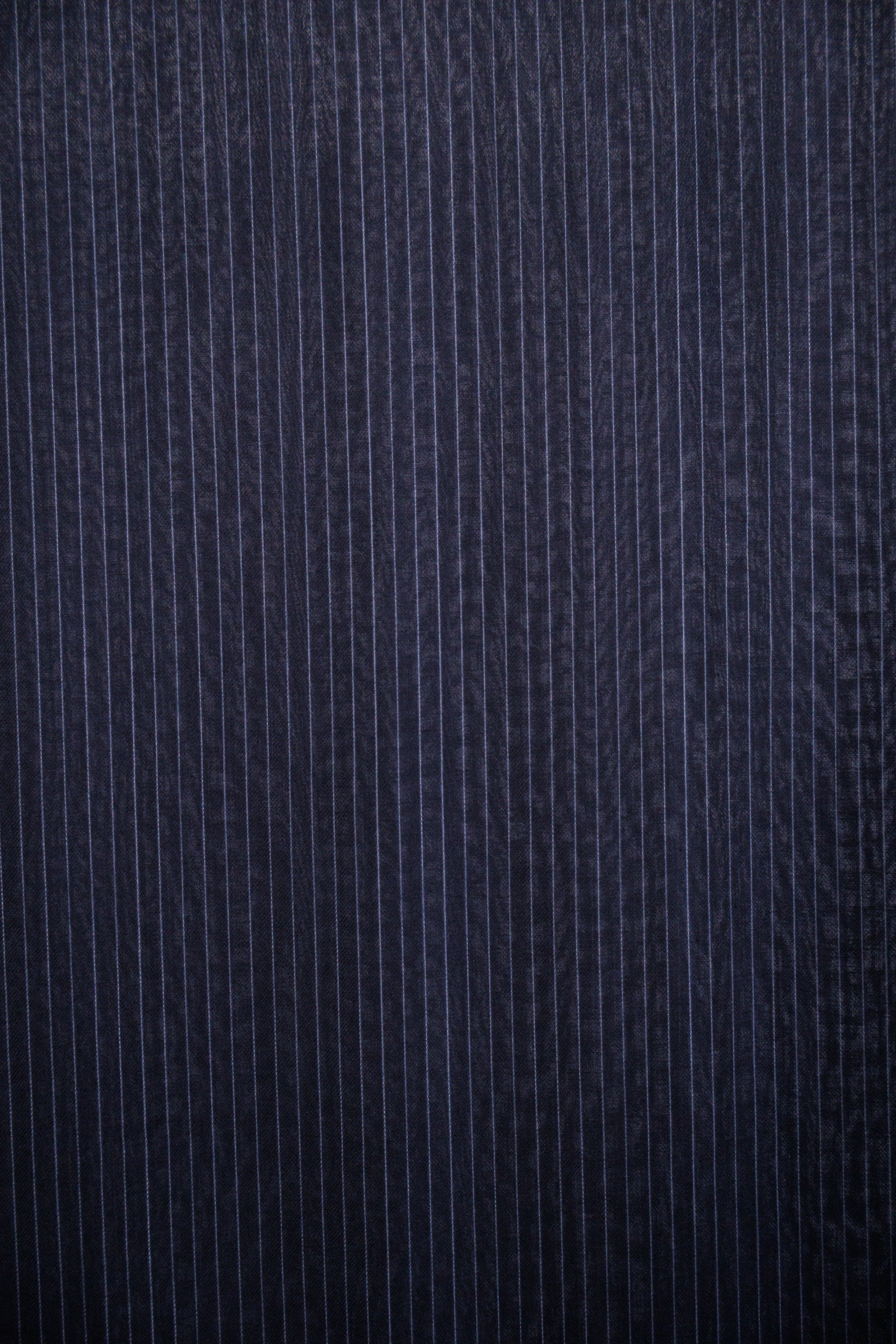 Navy Pinstripe