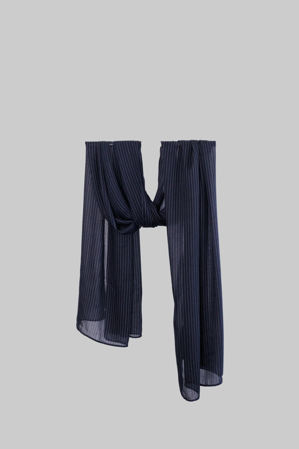 Navy Pinstripe