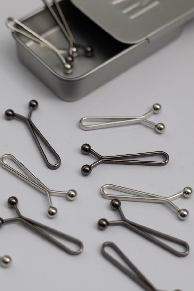 Nazla U-Pins Set - Metallic