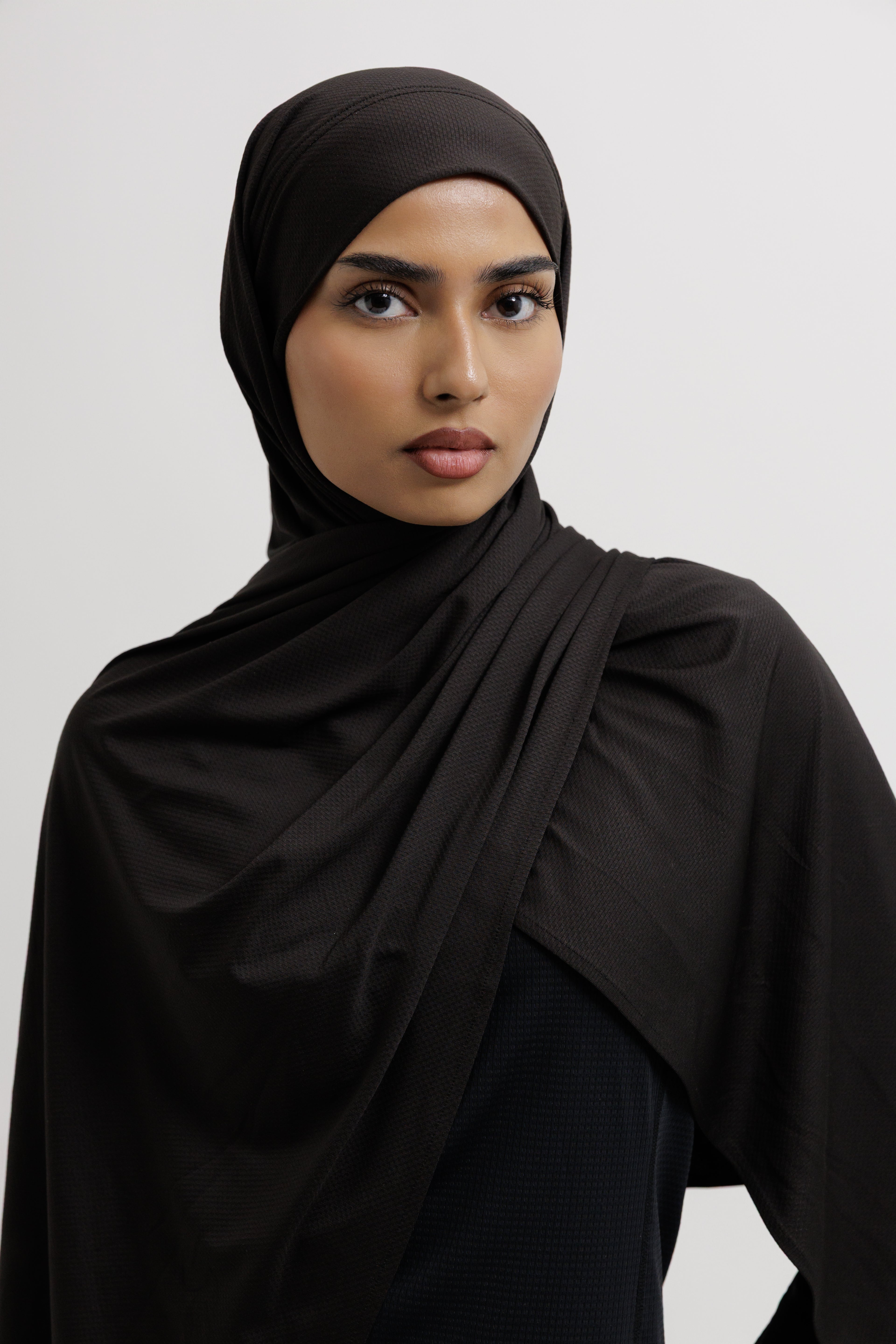 NAZLA ACTIVE - Comfort Hijab Black