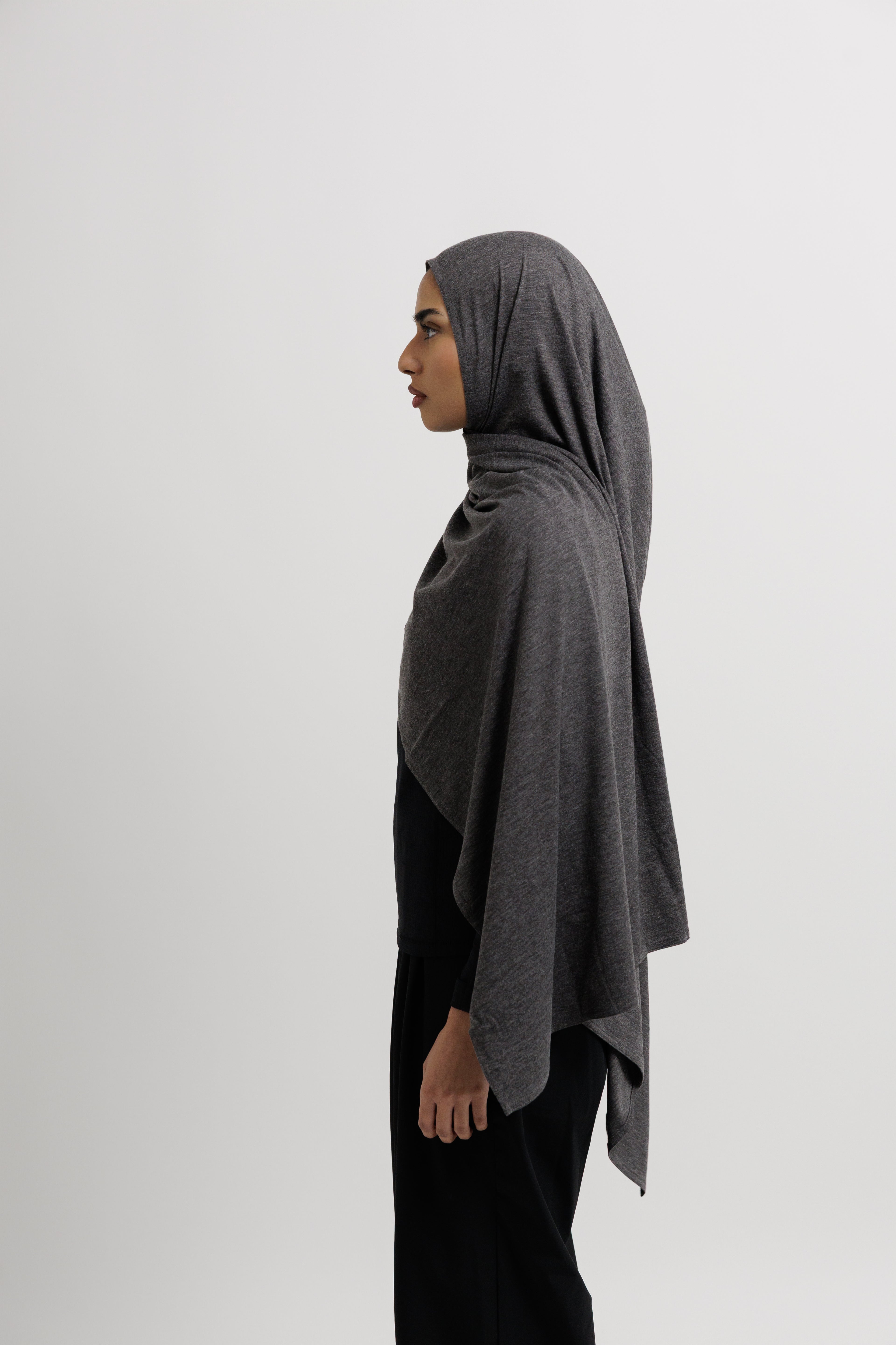 Charcoal Marle Jersey