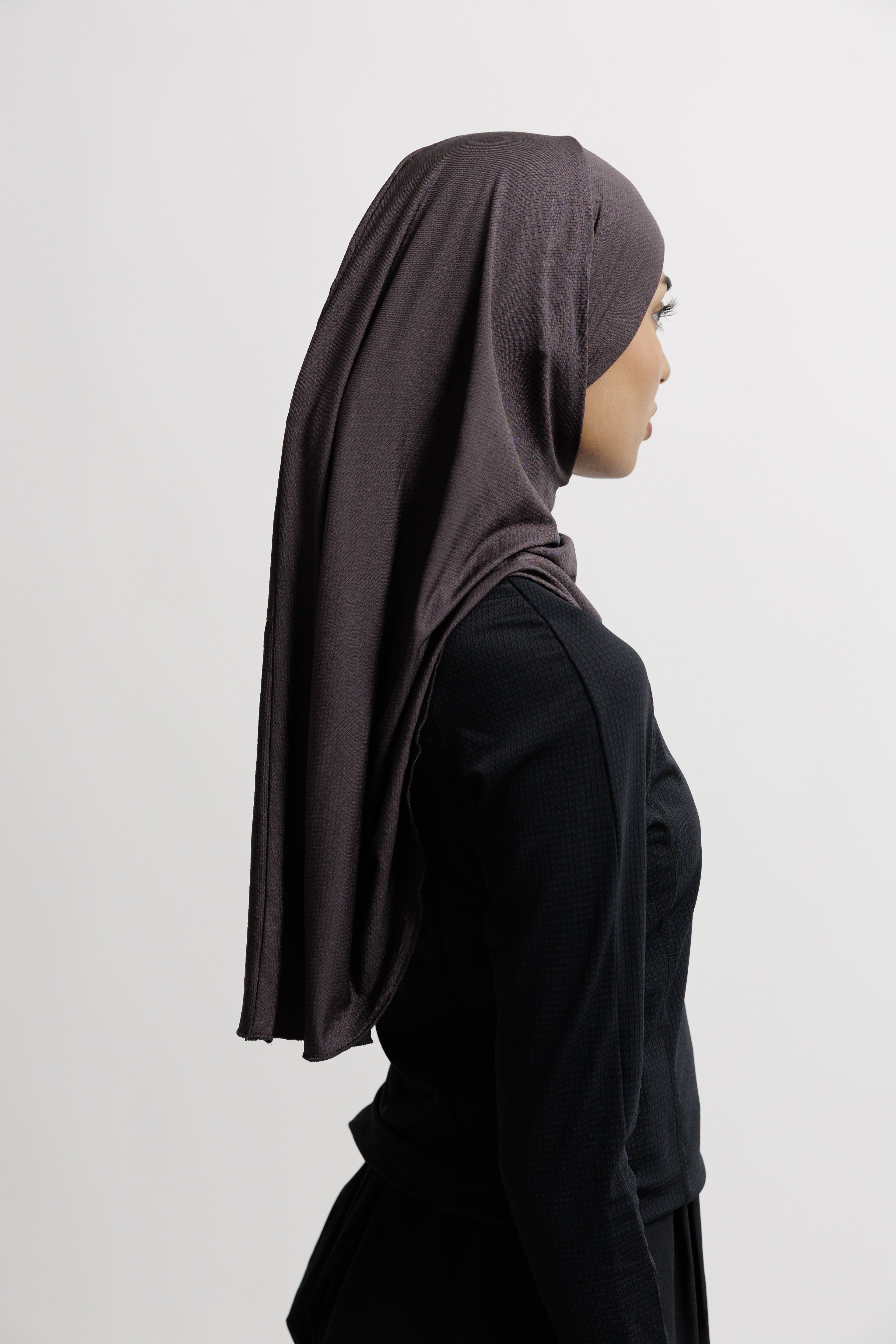 NAZLA ACTIVE - Secure Hijab Grey