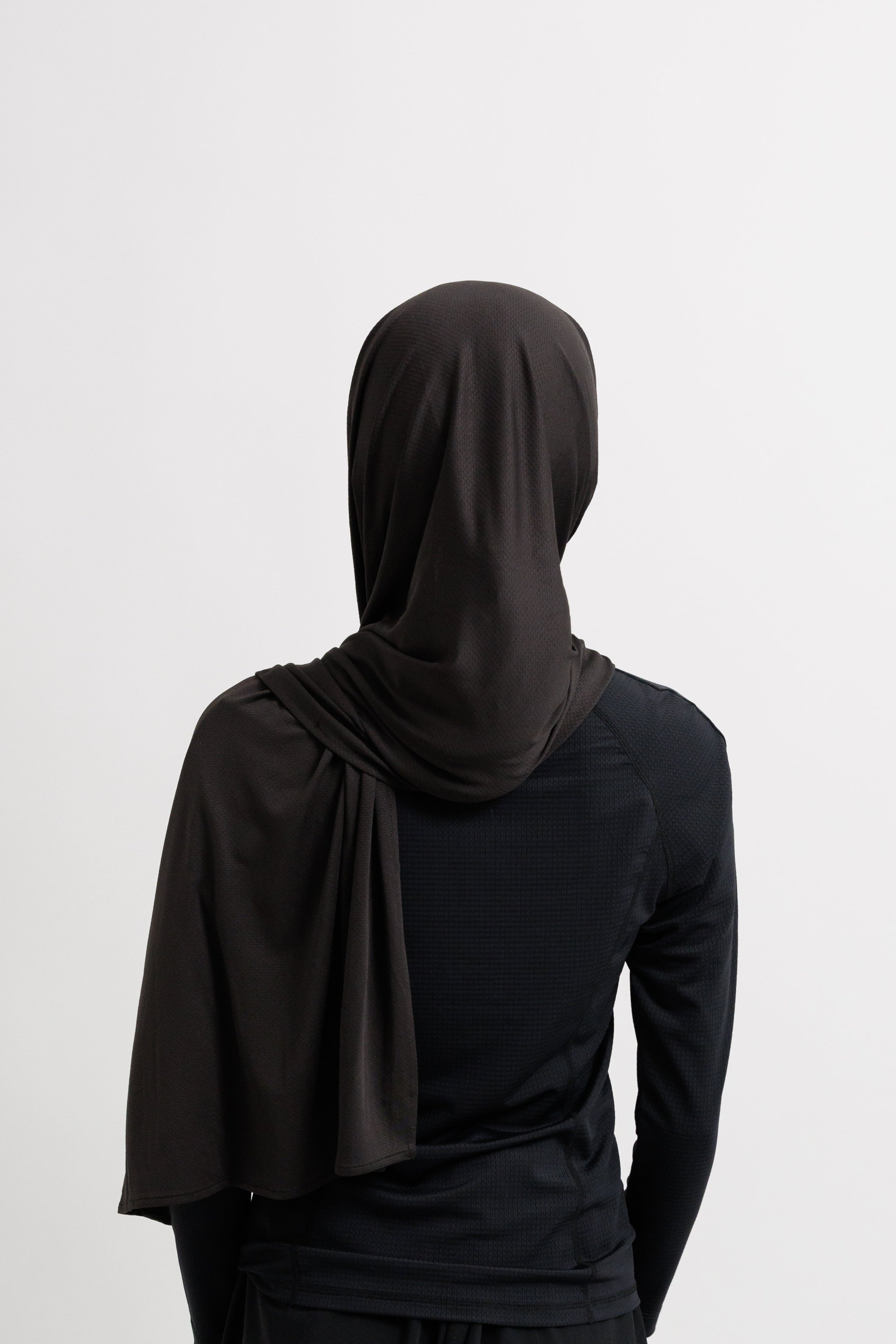 NAZLA ACTIVE - Comfort Hijab Black
