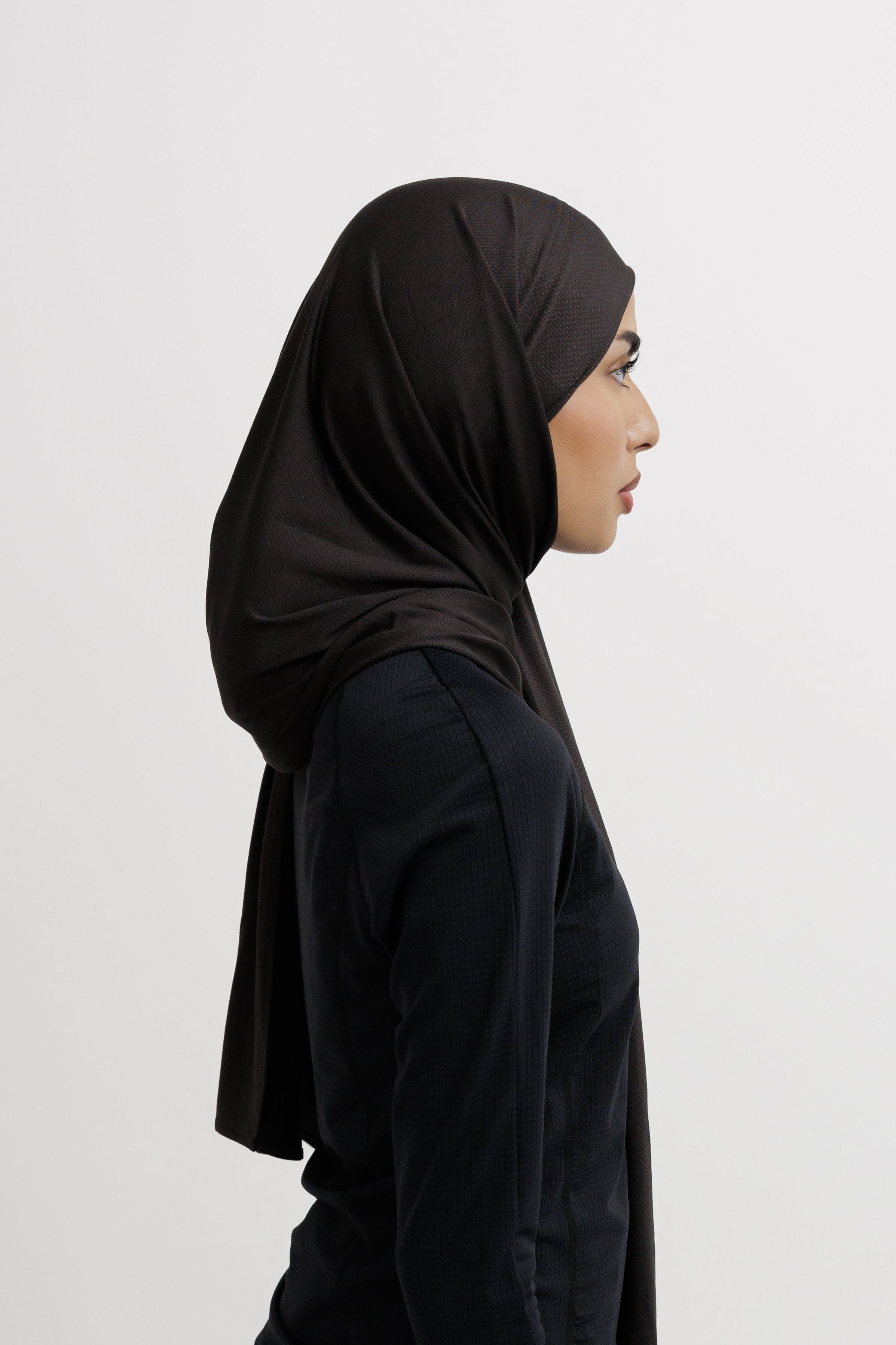 NAZLA ACTIVE - Comfort Hijab Black